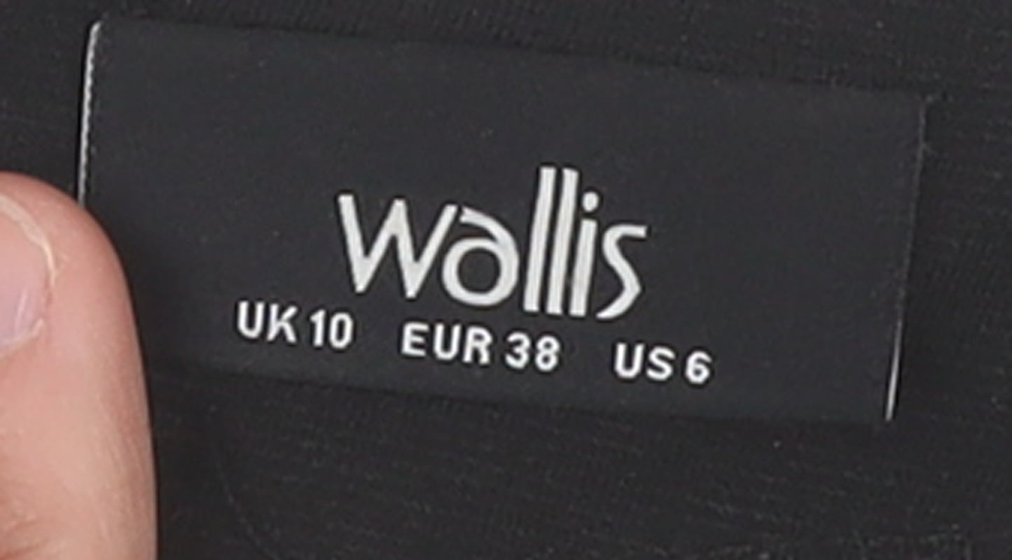 Womens UK Size 10 Wallis Straight & Pencil Knit Skirt