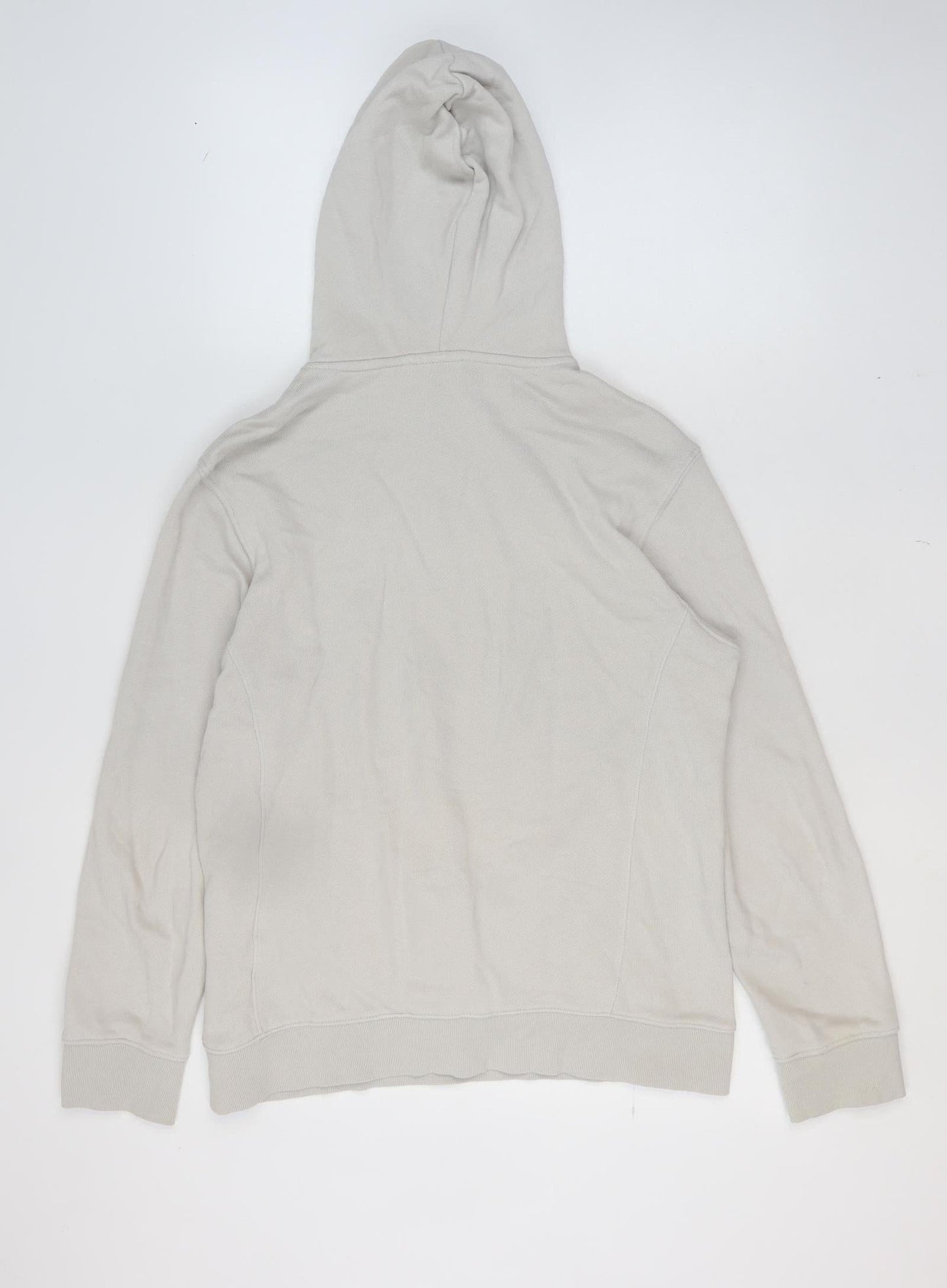 Womens UK Size 12 H&M Beige Pullover Hoodie