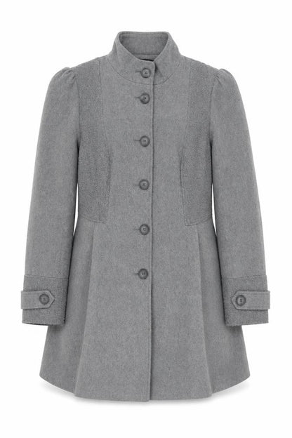 Womens UK Size 16 George Grey Military Jacket