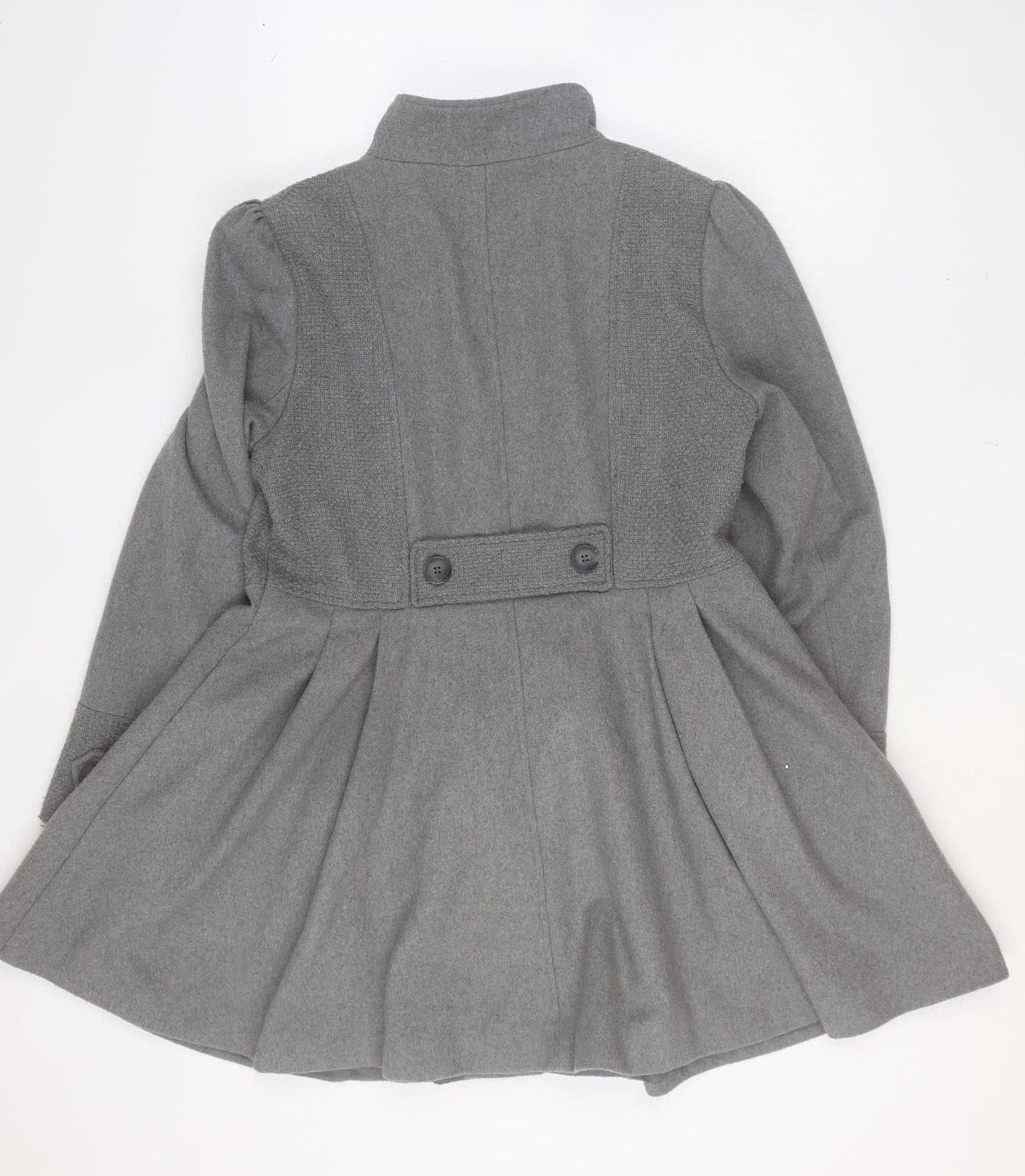 Womens UK Size 16 George Grey Military Jacket