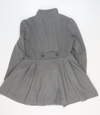 Womens UK Size 16 George Grey Military Jacket