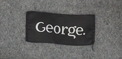 Womens UK Size 16 George Grey Military Jacket