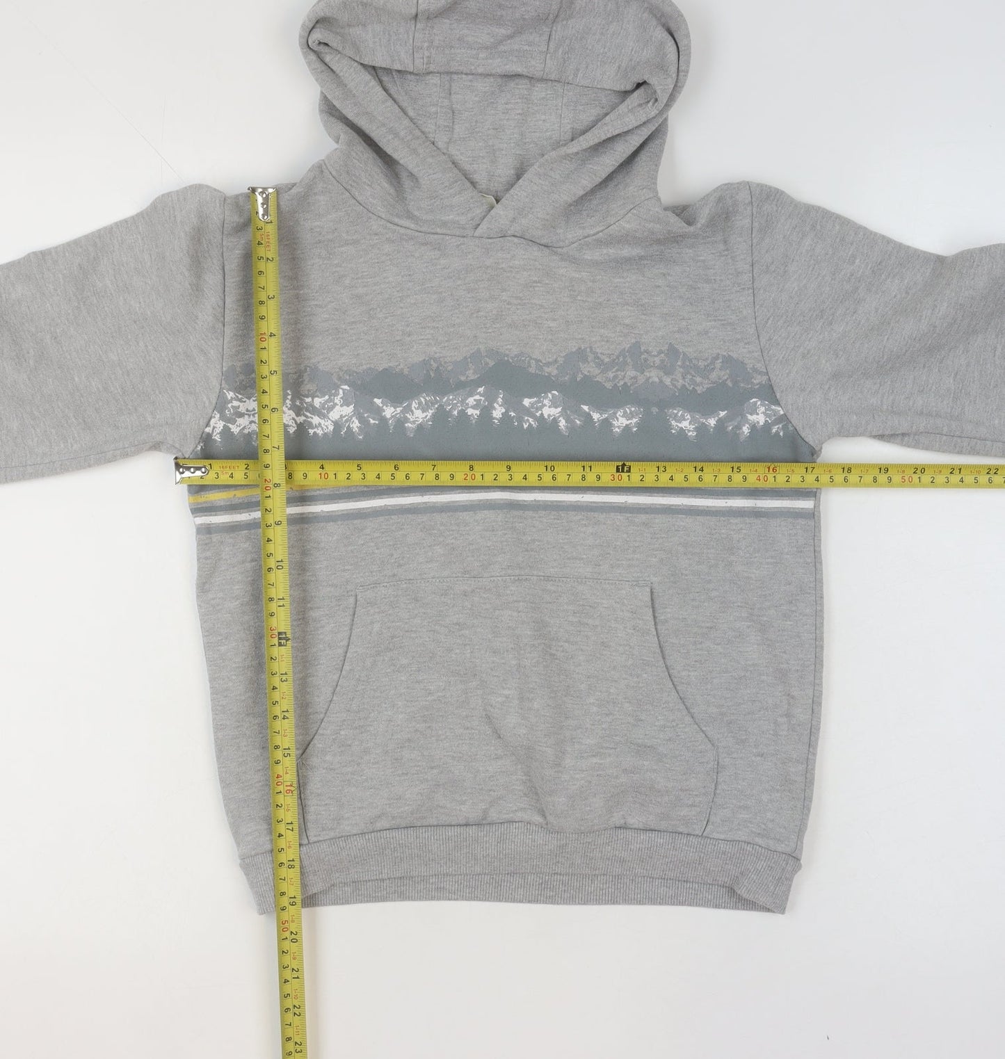 Boys UK Size 11-12 Years Mountain Warehouse Grey Pullover Hoodie