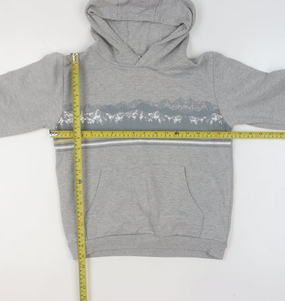 Boys UK Size 11-12 Years Mountain Warehouse Grey Pullover Hoodie