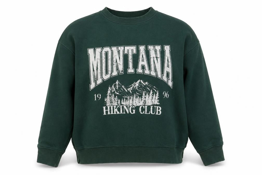 Womens UK Size M Primark Green Pullover Sweatshirt
