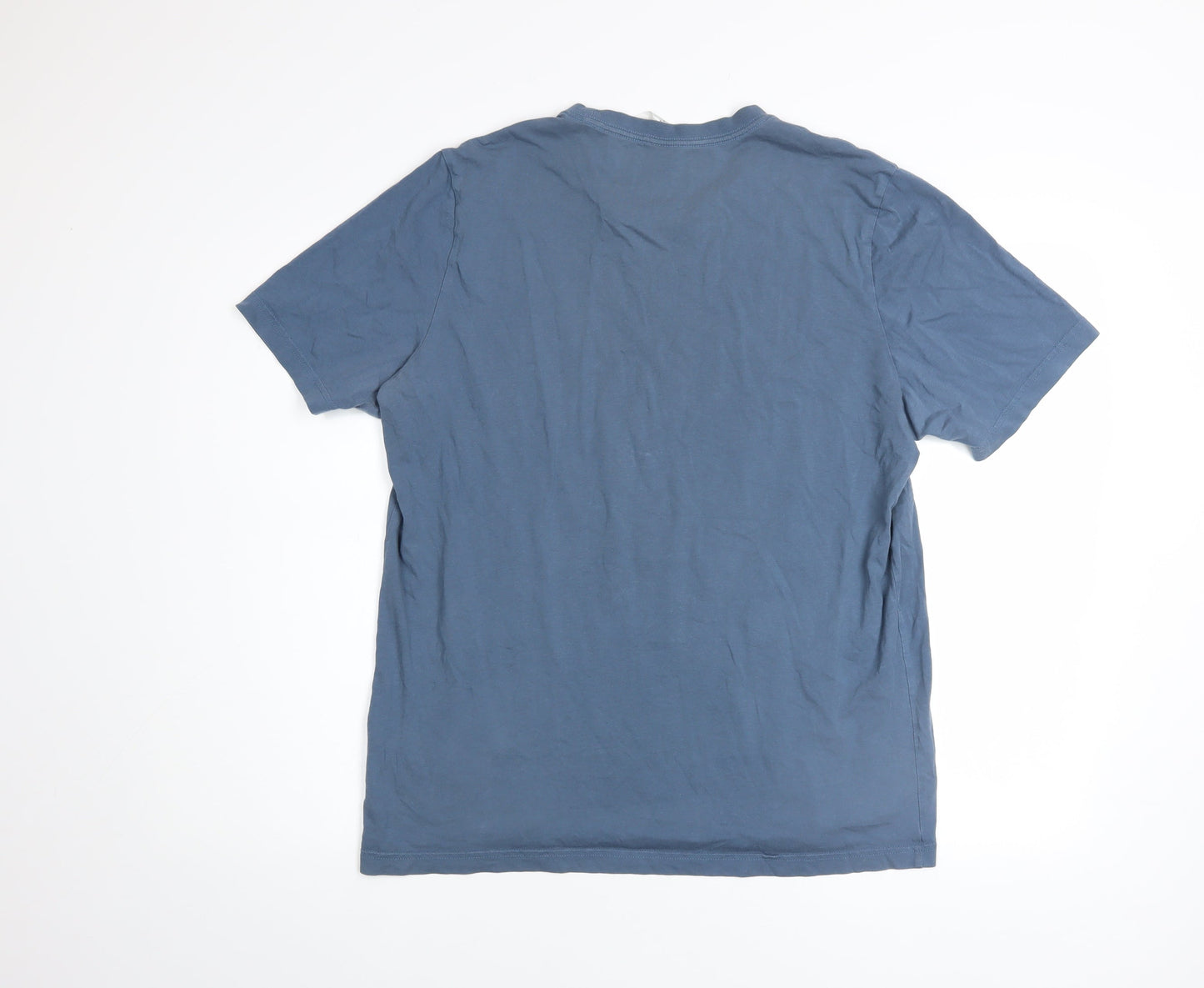 Mens UK Size M adidas Blue  T-Shirt