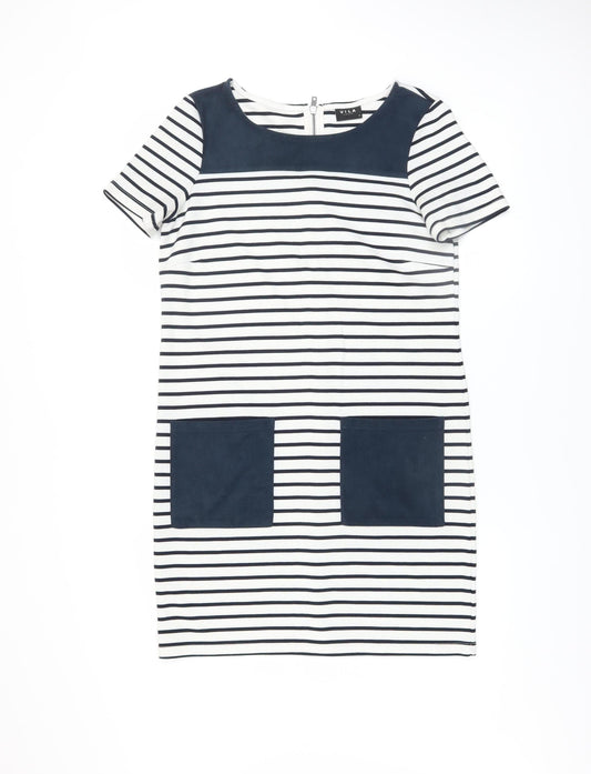 Womens UK Size M VILA Shift Dress