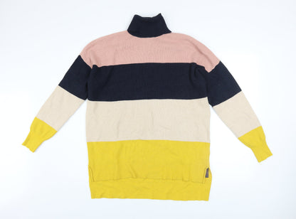 Womens UK Size L Only Multicoloured Pullover Jumper