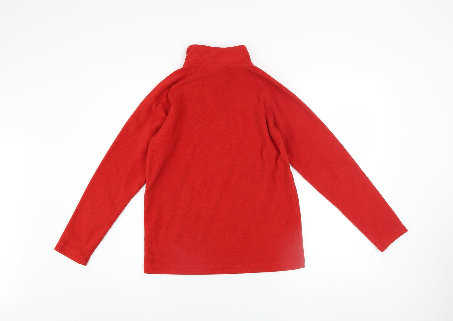 Craghoppers Bear Grylls Boys Red Fleece 1/4 Zip Sweatshirt Age 11-12