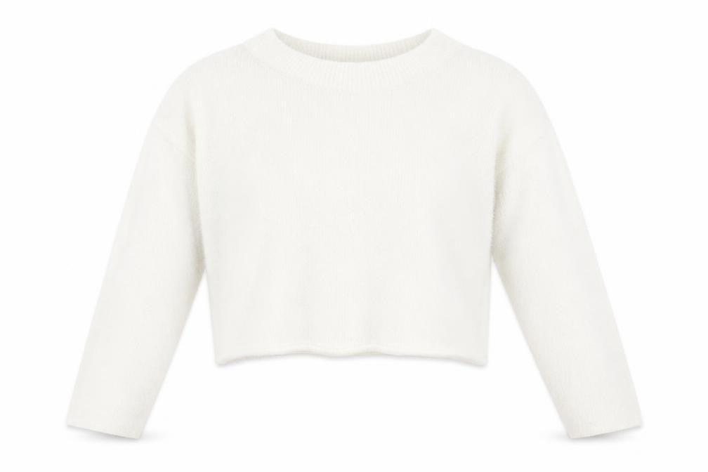 Womens UK Size M H&M White Pullover Jumper