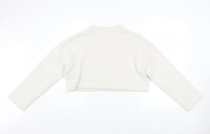 Womens UK Size M H&M White Pullover Jumper