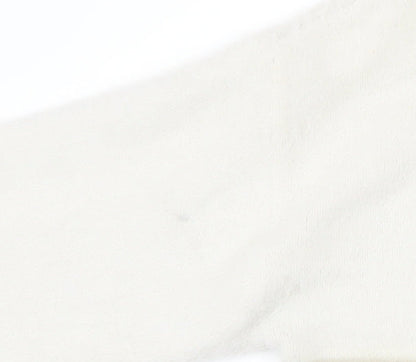Womens UK Size M H&M White Pullover Jumper