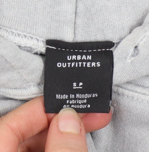 Mens UK Size S Urban Outfitters Grey Pullover Hoodie