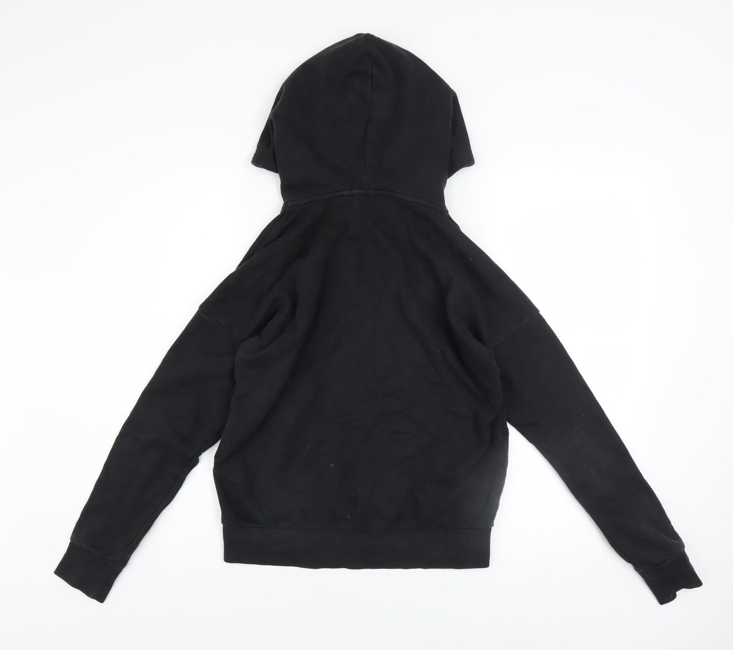 Womens UK Size S adidas Black Full Zip Hoodie