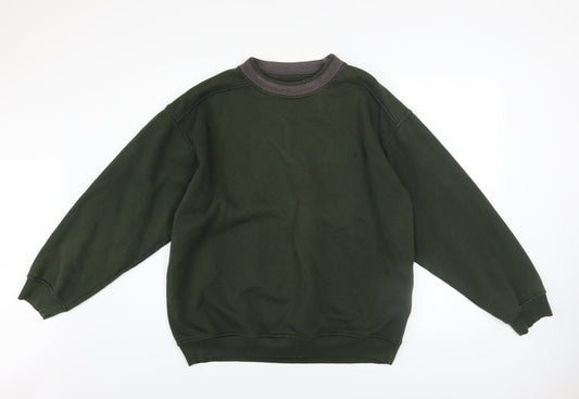 Mens UK Size XL Luxador Green Pullover Sweatshirt