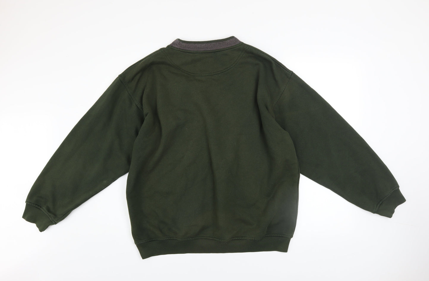 Mens UK Size XL Luxador Green Pullover Sweatshirt