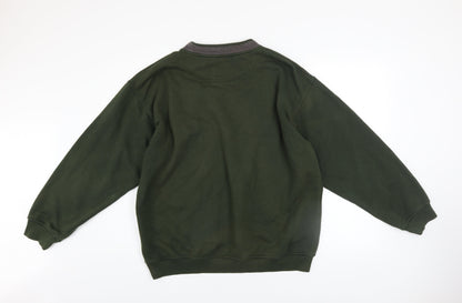 Mens UK Size XL Luxador Green Pullover Sweatshirt