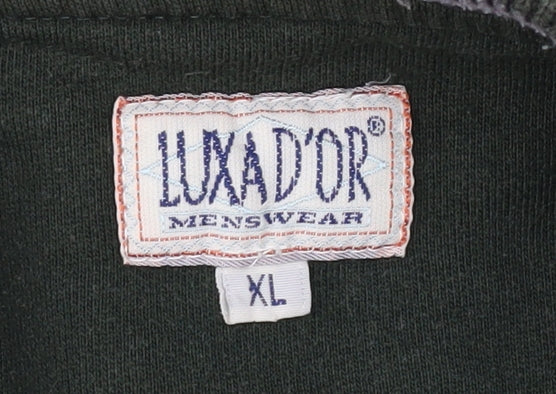 Mens UK Size XL Luxador Green Pullover Sweatshirt