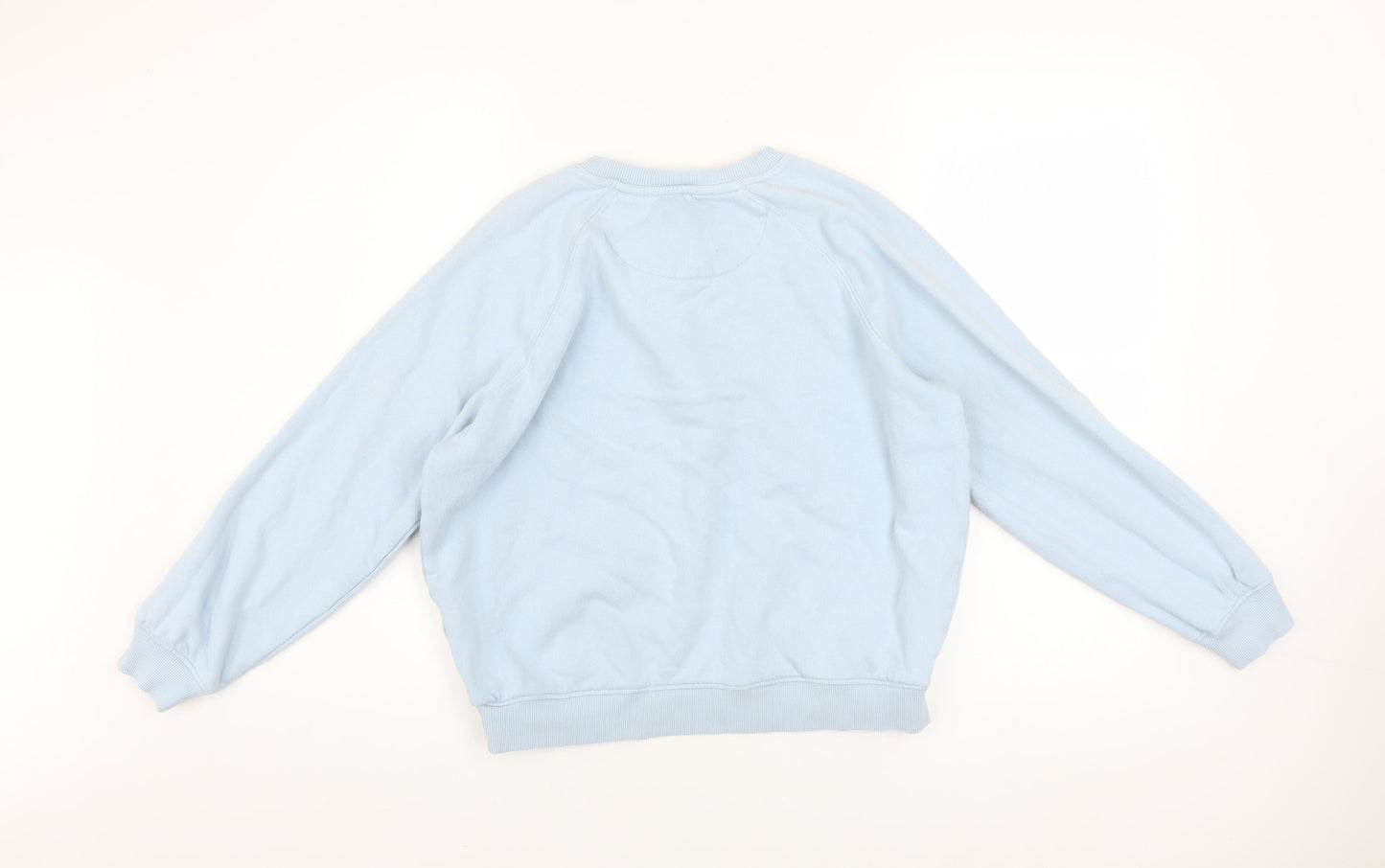 Womens UK Size 6 Crew Clothing Company Blue Henley Sweatshirt