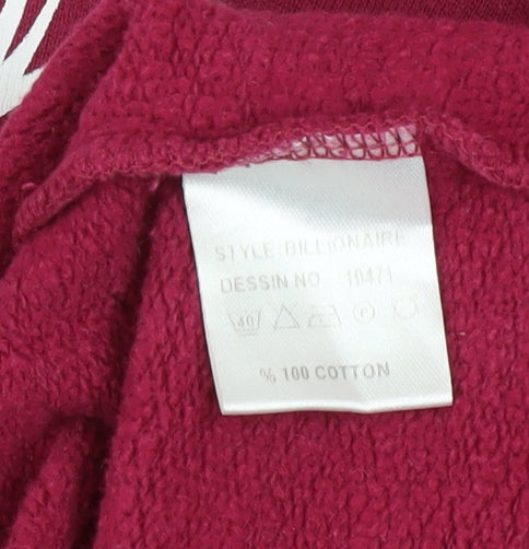 Mens UK Size XL PANUU Red Pullover Sweatshirt
