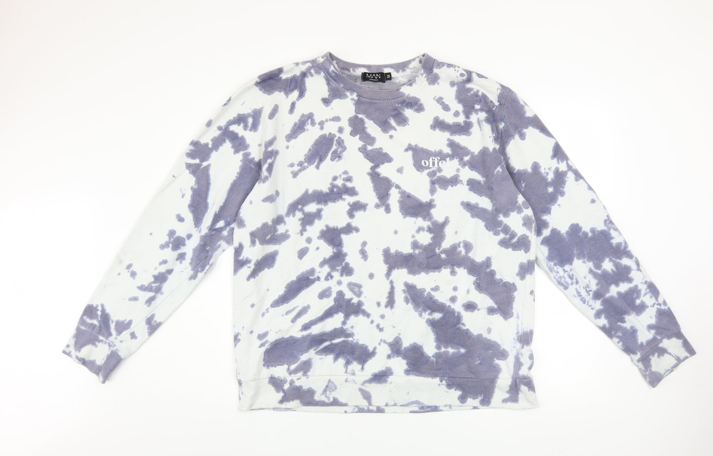 Mens UK Size M boohooMAN Multicoloured Pullover Sweatshirt
