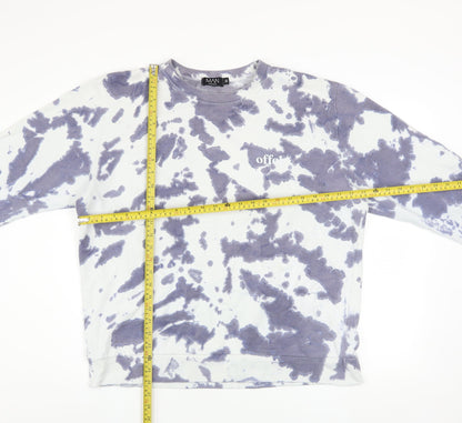 Mens UK Size M boohooMAN Multicoloured Pullover Sweatshirt