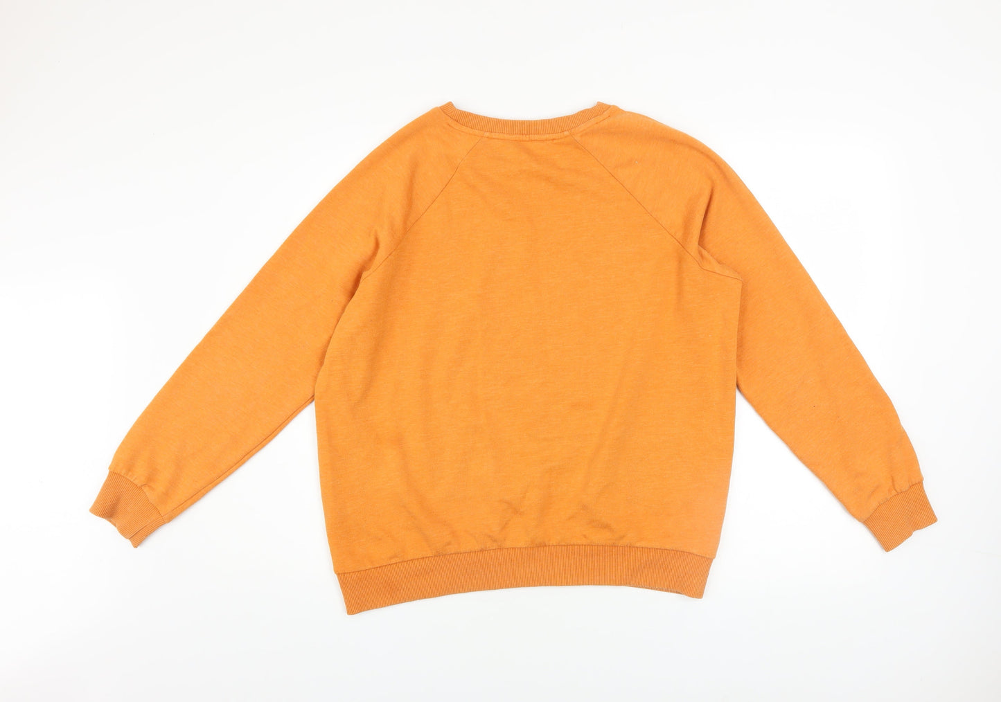Womens UK Size M NEXT Orange Pullover Sweatshirt