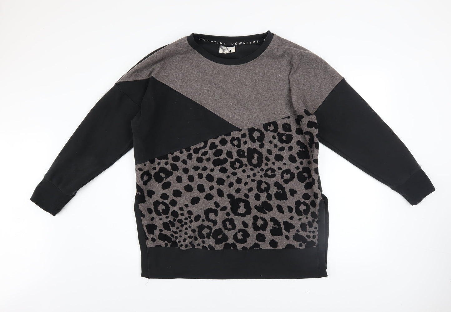 Womens UK Size 12 NEXT Black Pullover Sweatshirt