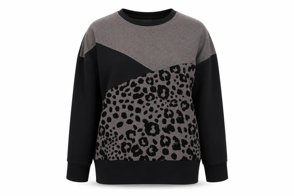 Womens UK Size 12 NEXT Black Pullover Sweatshirt