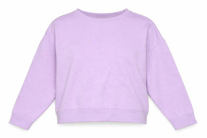 Womens UK Size M MSCH Copenhagen Purple Pullover Sweatshirt