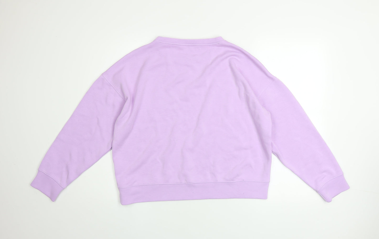 Womens UK Size M MSCH Copenhagen Purple Pullover Sweatshirt