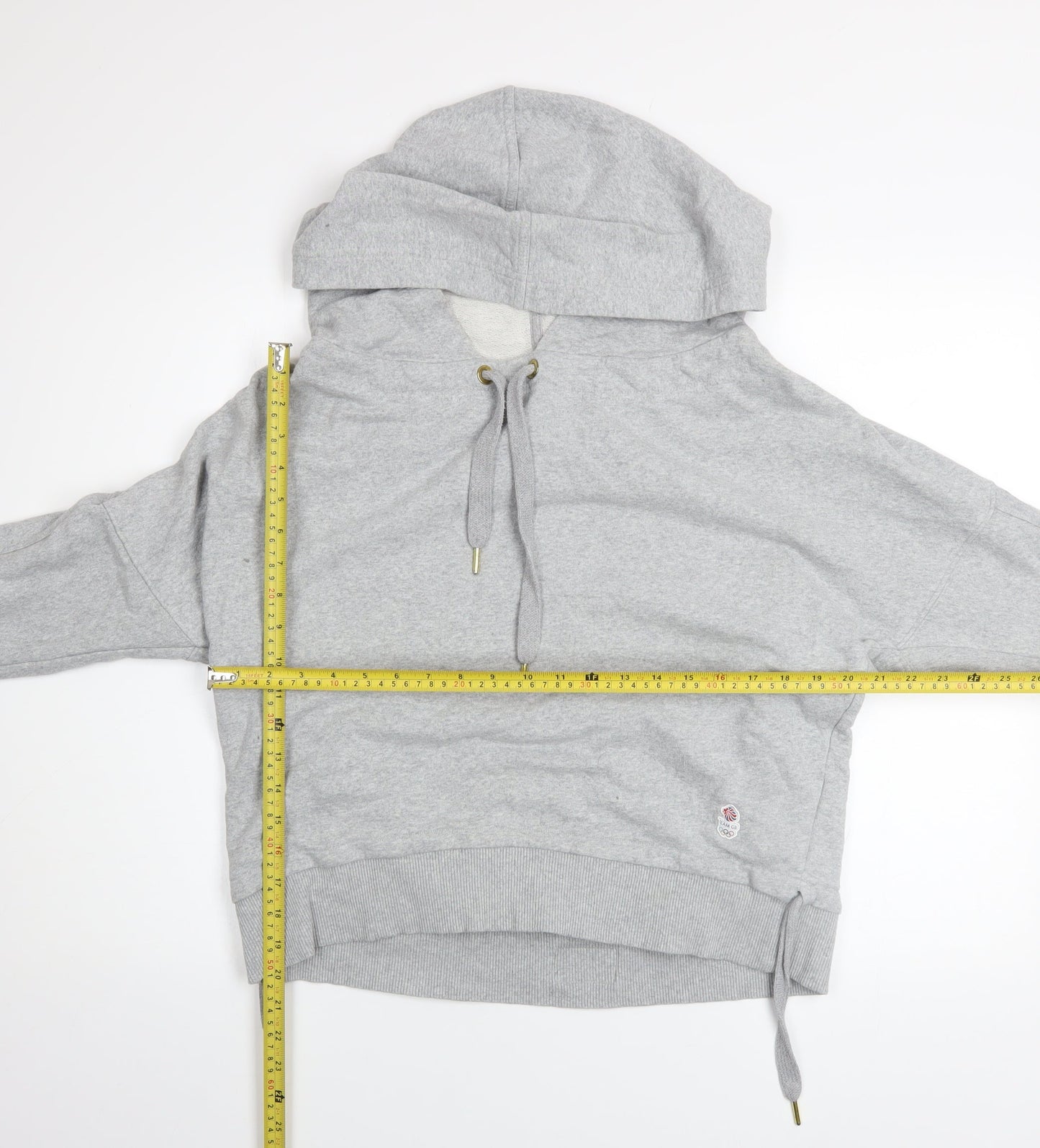 Womens UK Size 16 adidas Grey Pullover Hoodie