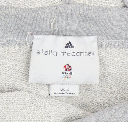 Womens UK Size 16 adidas Grey Pullover Hoodie