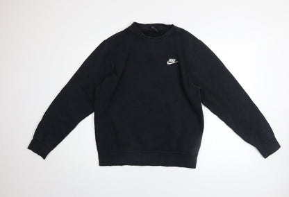 Mens UK Size S Nike Black Pullover Sweatshirt