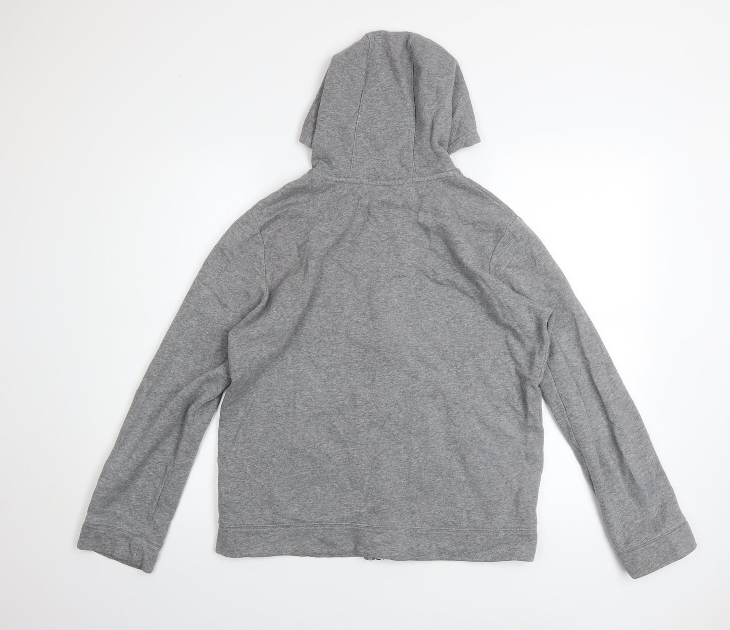 Boys UK Size XL Nike Grey Full Zip Hoodie