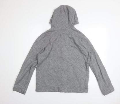 Boys UK Size XL Nike Grey Full Zip Hoodie