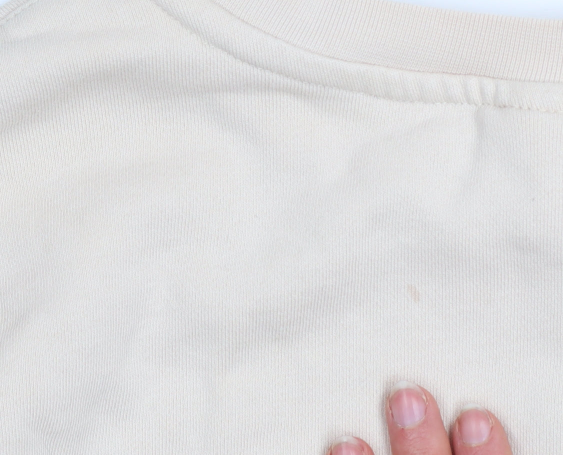 Womens UK Size 10 Slazenger Beige Pullover Sweatshirt