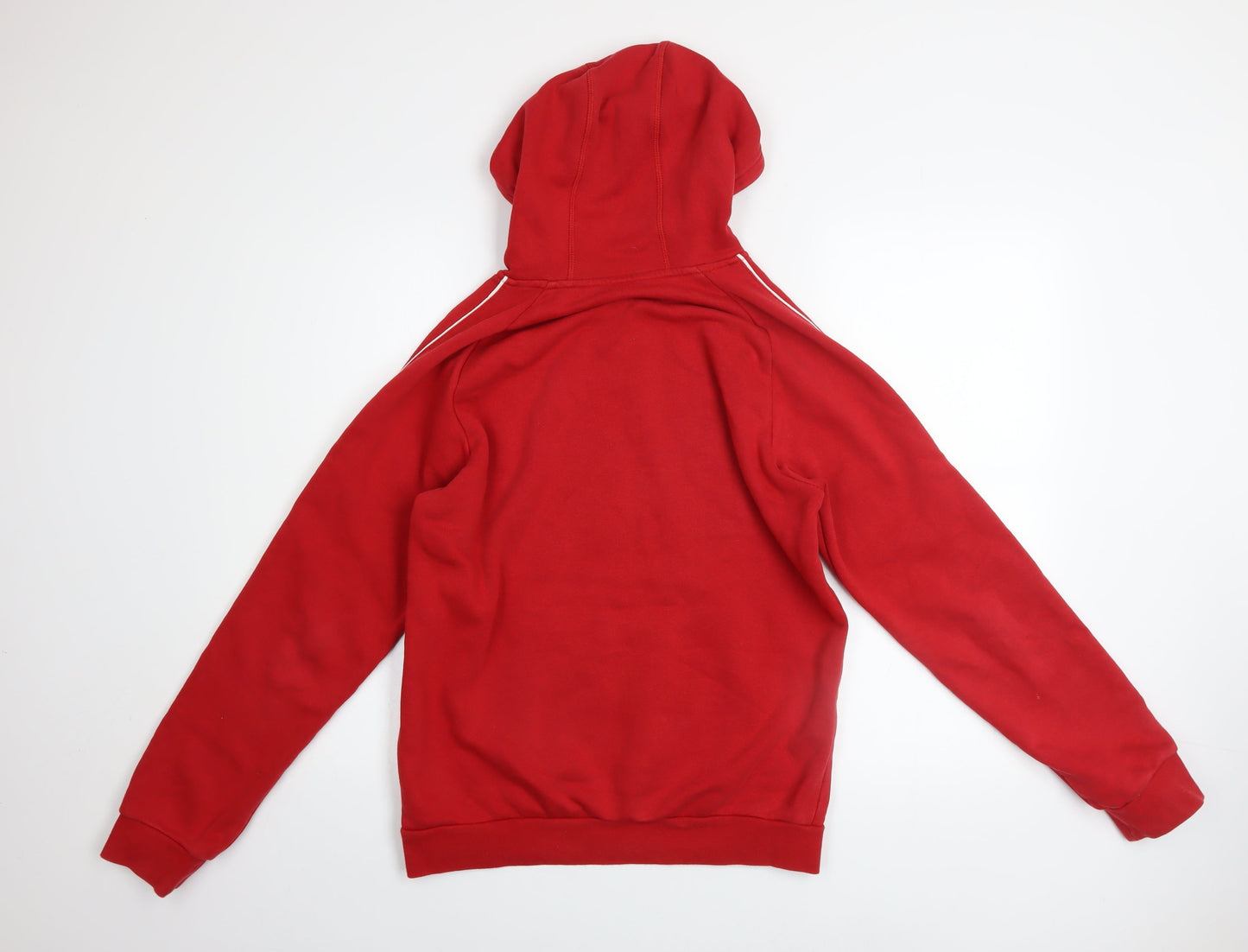Mens UK Size S adidas Red Pullover Hoodie