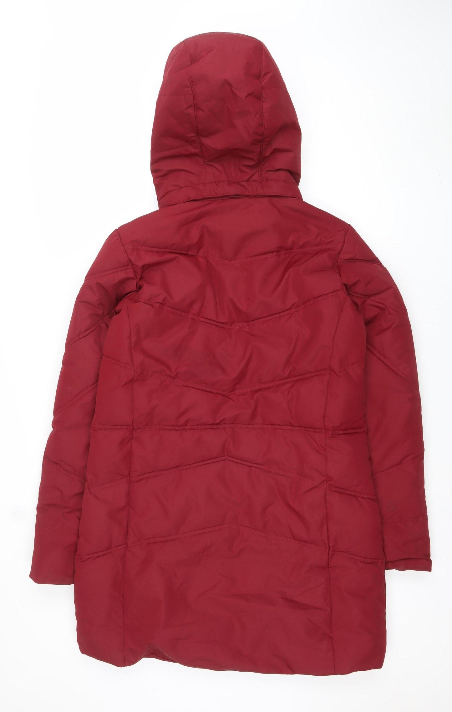 Womens UK Size 8 Norrsken Red Puffer Jacket