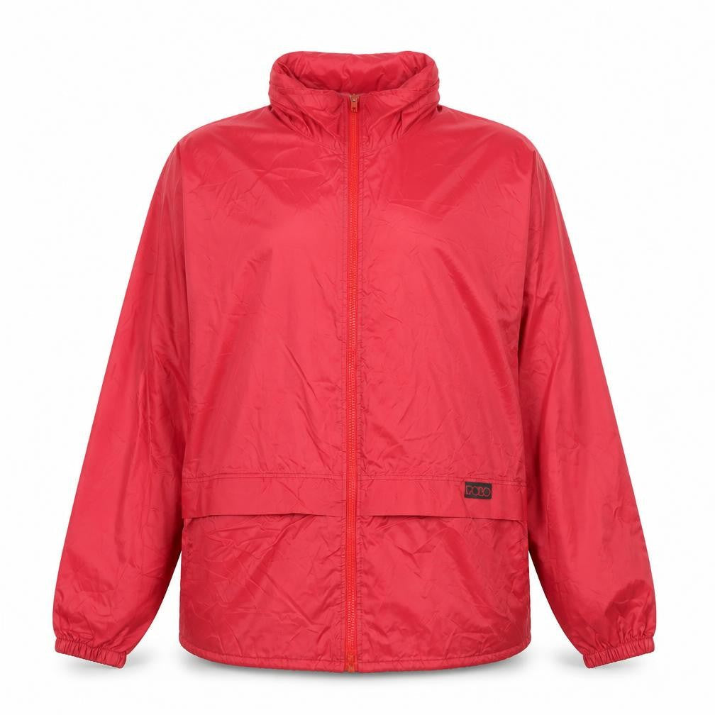 Womens UK Size M Polo Red Windbreaker Coat