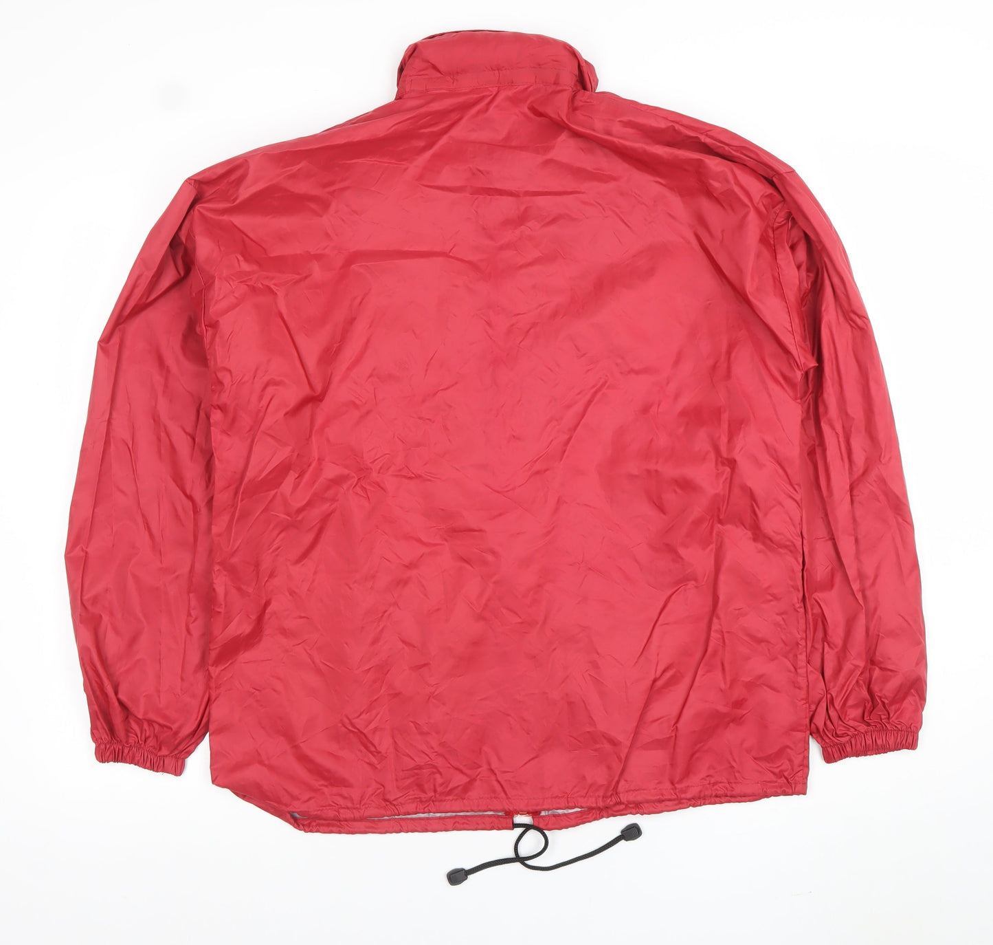 Womens UK Size M Polo Red Windbreaker Coat