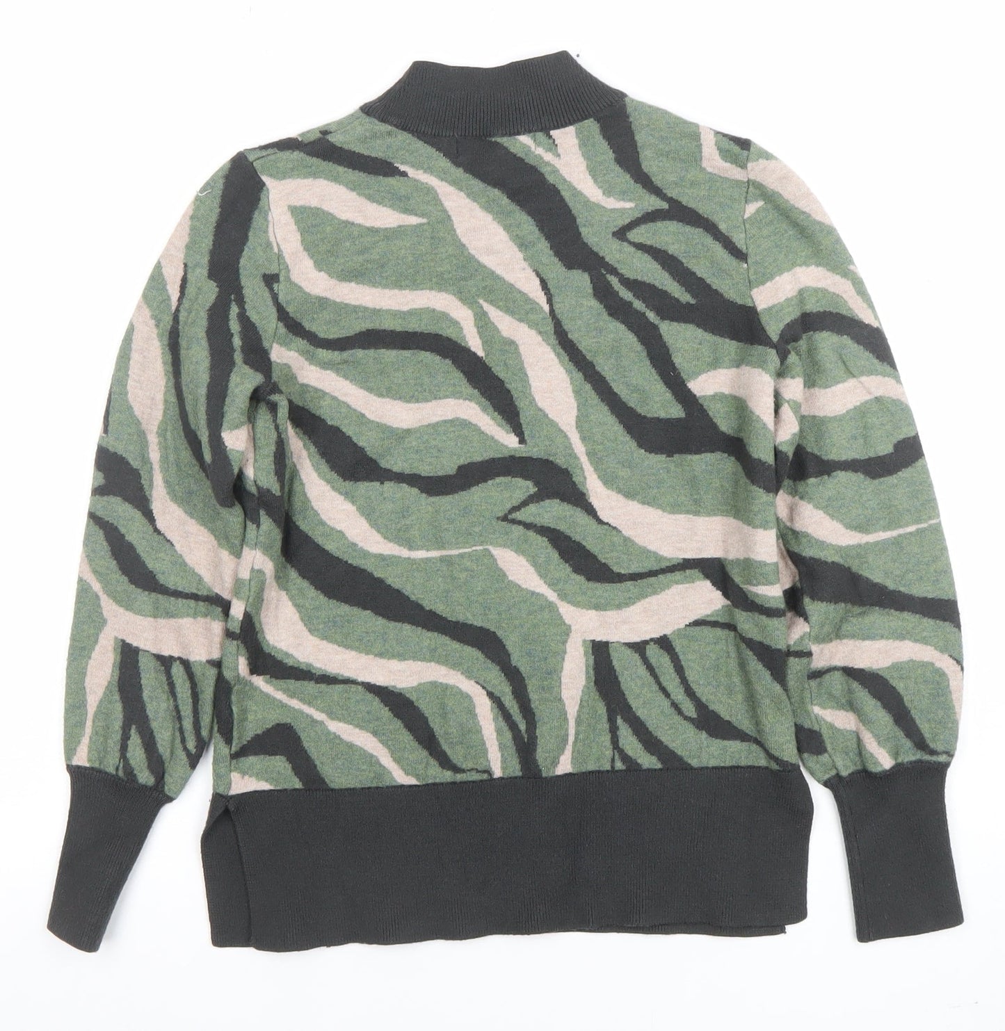 Womens UK Size S Marks and Spencer Green Pullover Jumper