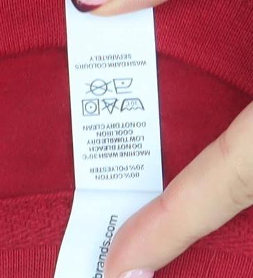 Womens UK Size L JustHoods Red Pullover Sweatshirt