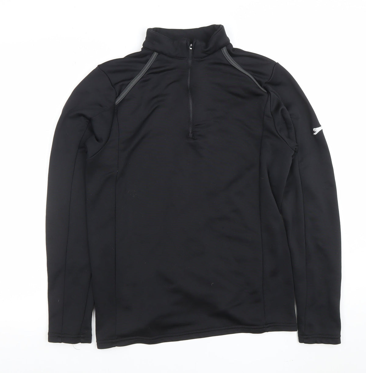 Mens UK Size M Slazenger Black Pullover Sweatshirt