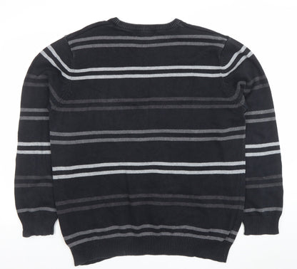 Womens UK Size L Maine New England Black Pullover Jumper