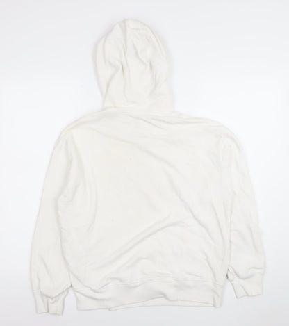 Womens UK Size S Levi’s White Pullover Hoodie
