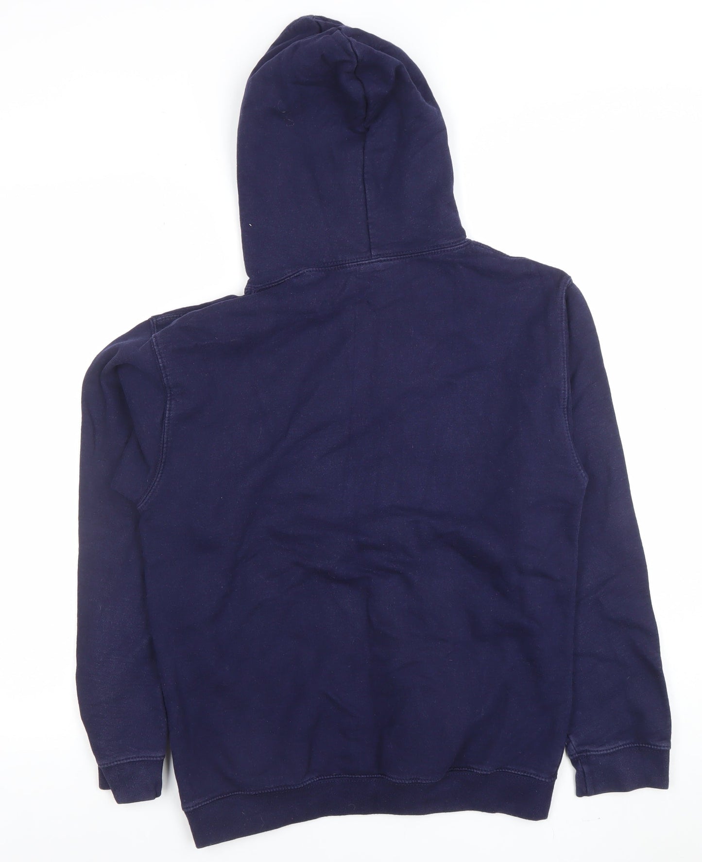 Mens UK Size S JustHoods Blue Pullover Hoodie