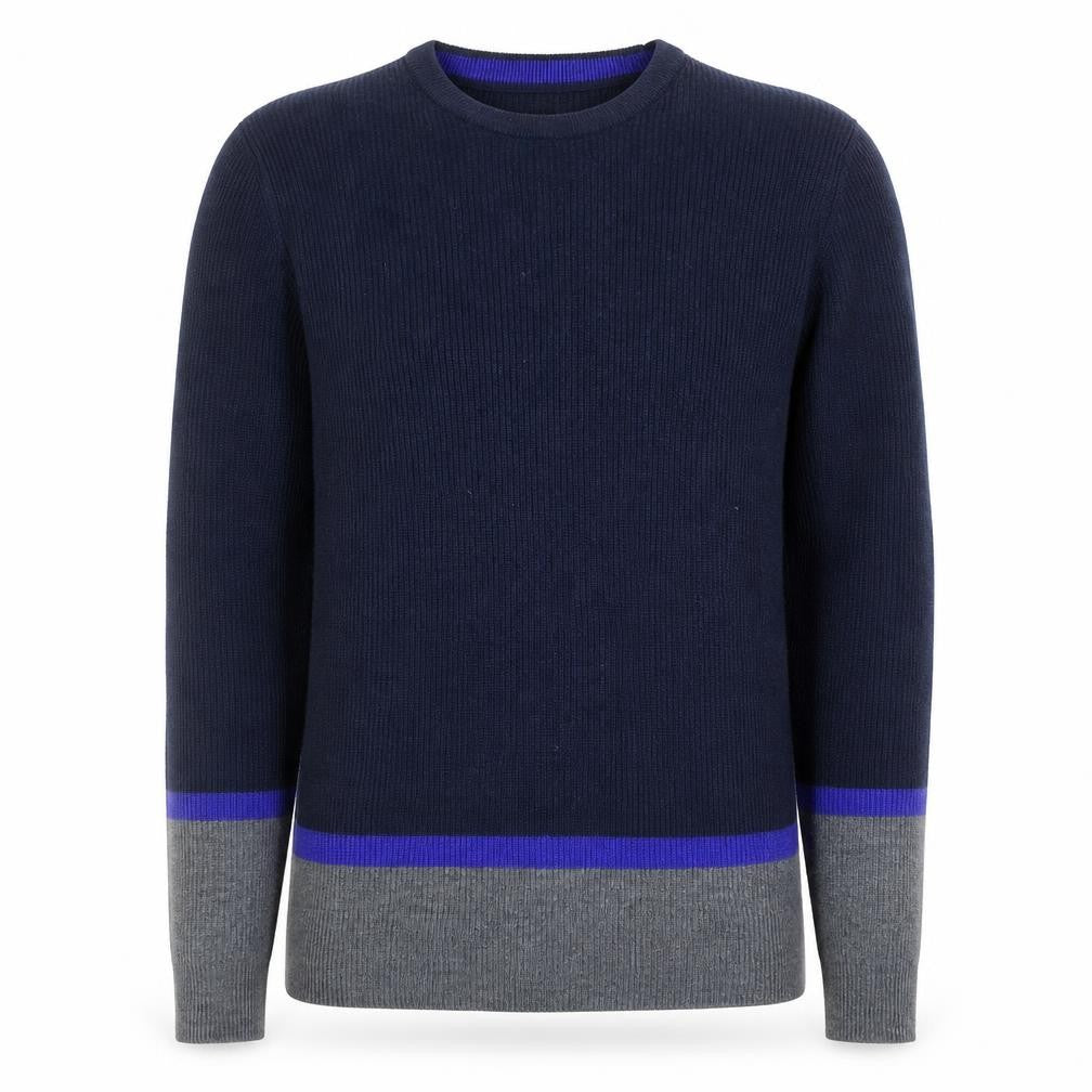 Mens UK Size L Marks and Spencer Blue Pullover Jumper