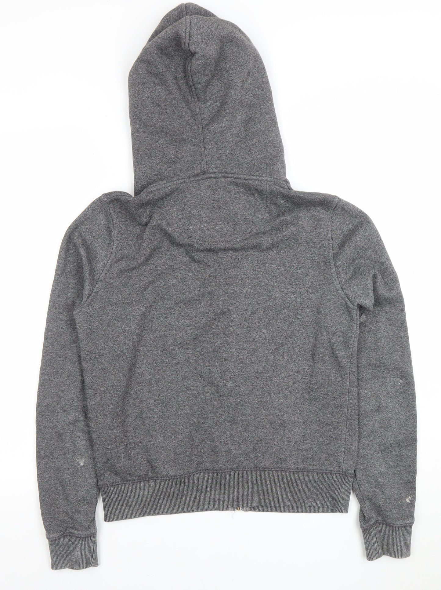Womens UK Size 12 SoulCal & Co Grey Full Zip Hoodie