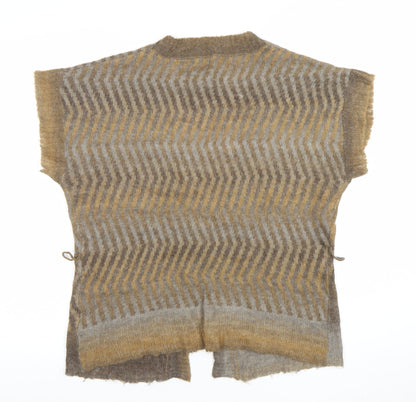 Womens UK Size XL Mexx Brown Cardigan Jumper